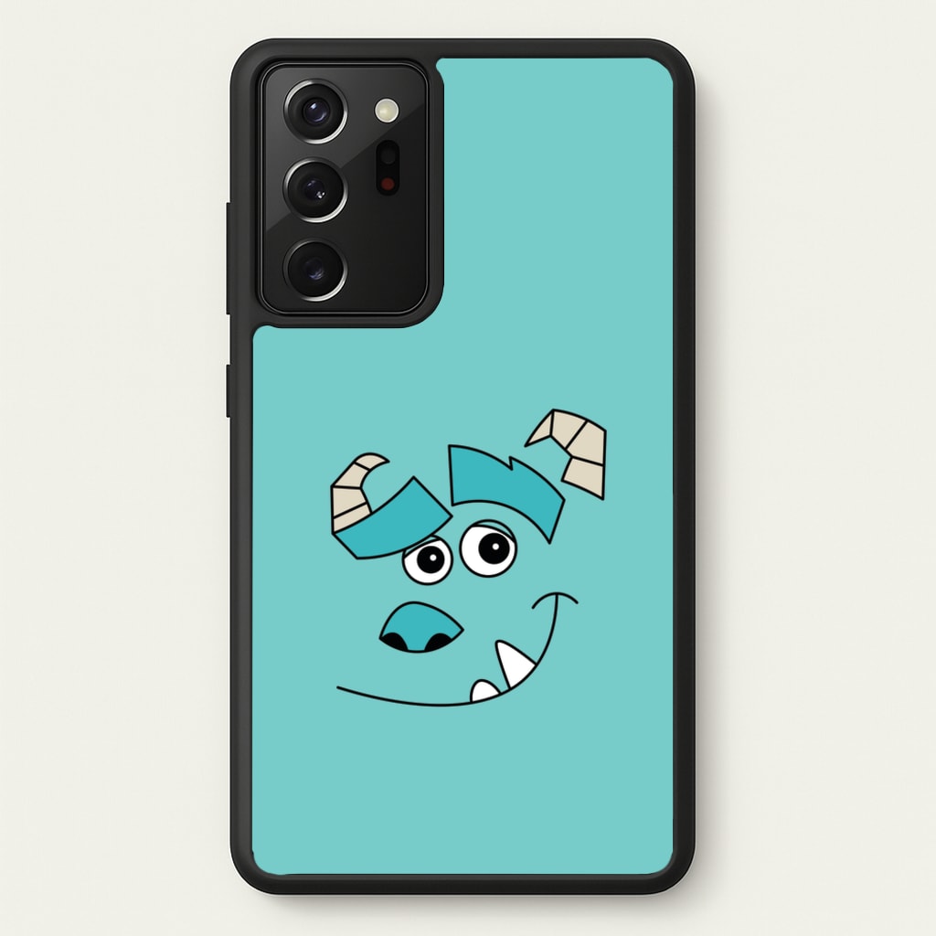 Blue Monster Face - Disney Phone Case for Galaxy Note 20 Ultra