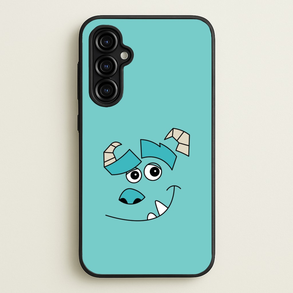 Blue Monster Face - Disney Phone Case for Galaxy A54