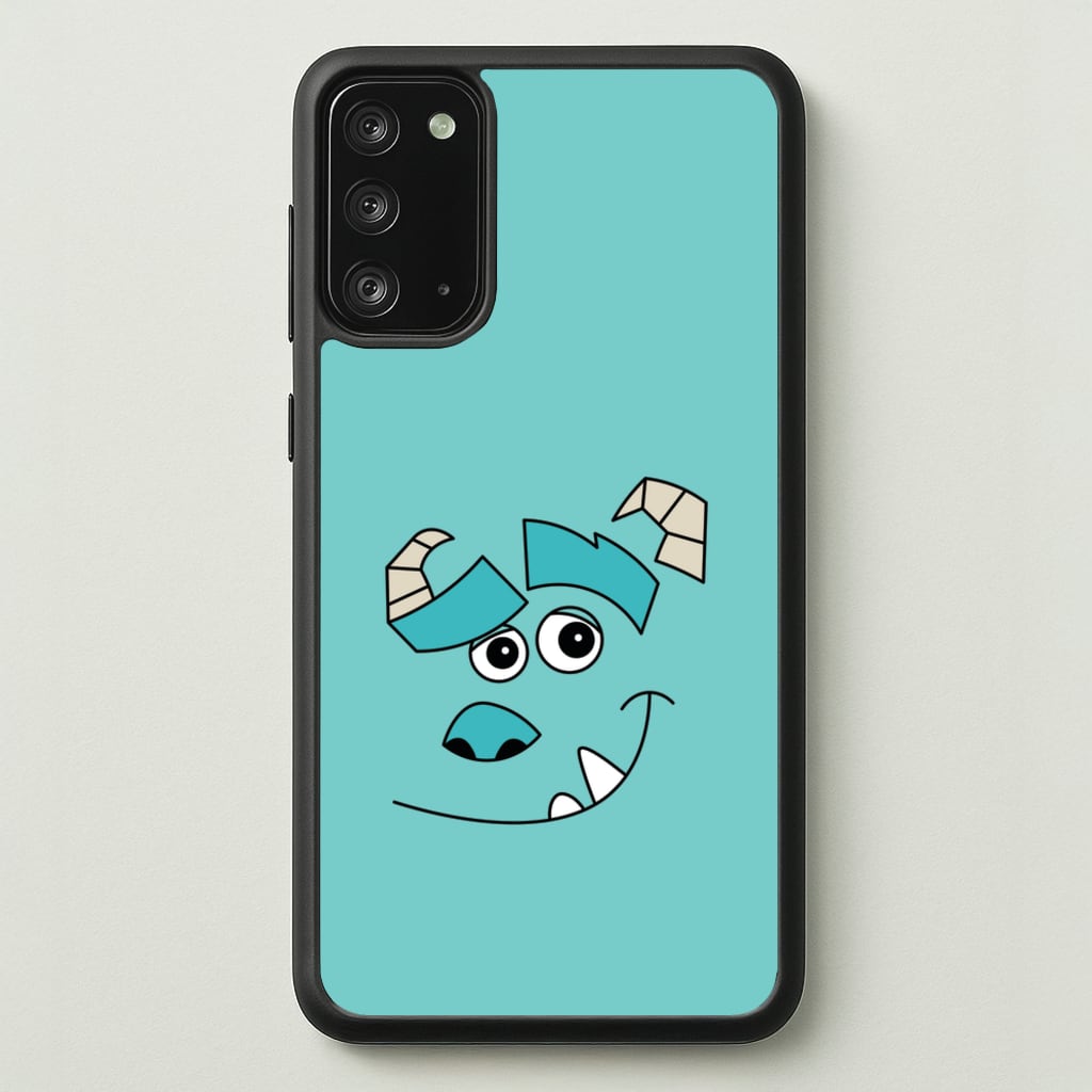 Blue Monster Face - Disney Phone Case for Galaxy Note 20