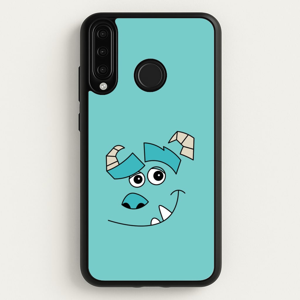 Blue Monster Face - Disney Phone Case for Huawei P30 Lite