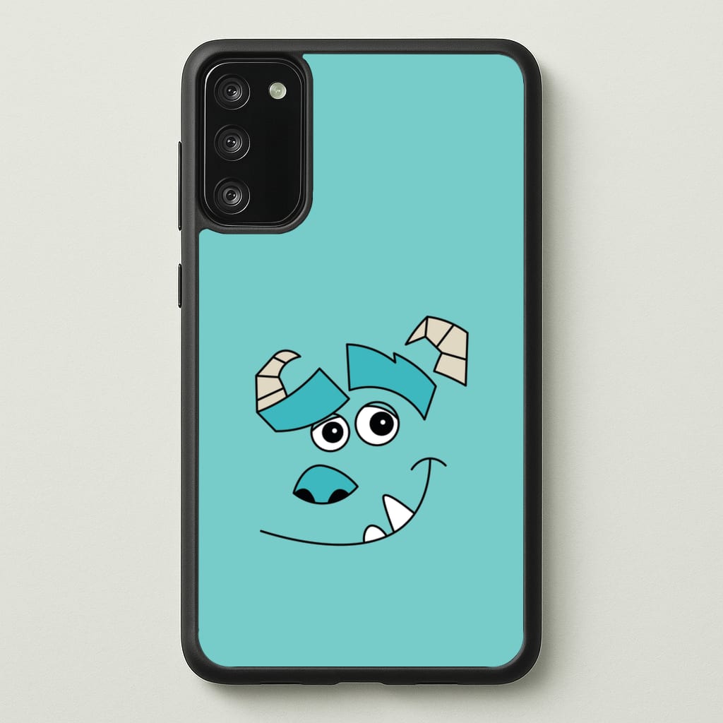 Blue Monster Face - Disney Phone Case for Galaxy S20