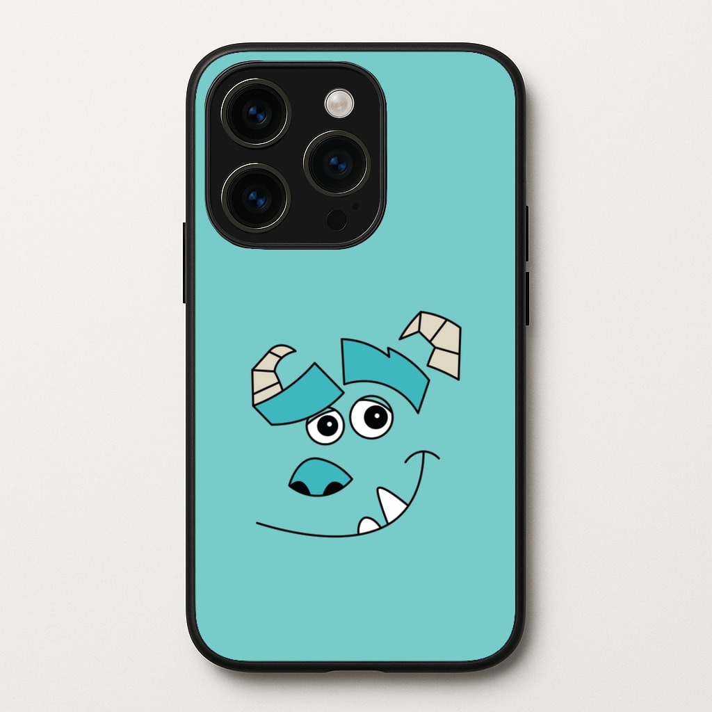 Blue Monster Face - Disney Phone Case for iPhone 14 Pro