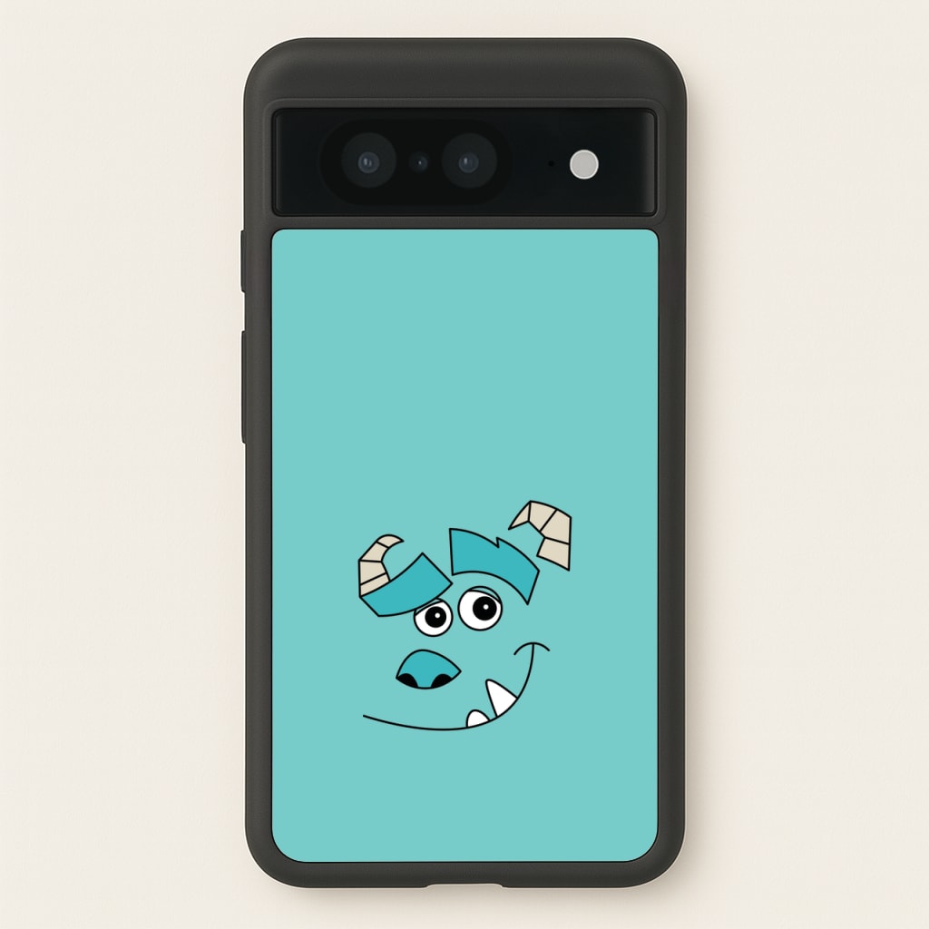 Blue Monster Face - Disney Phone Case for Google Pixel 8