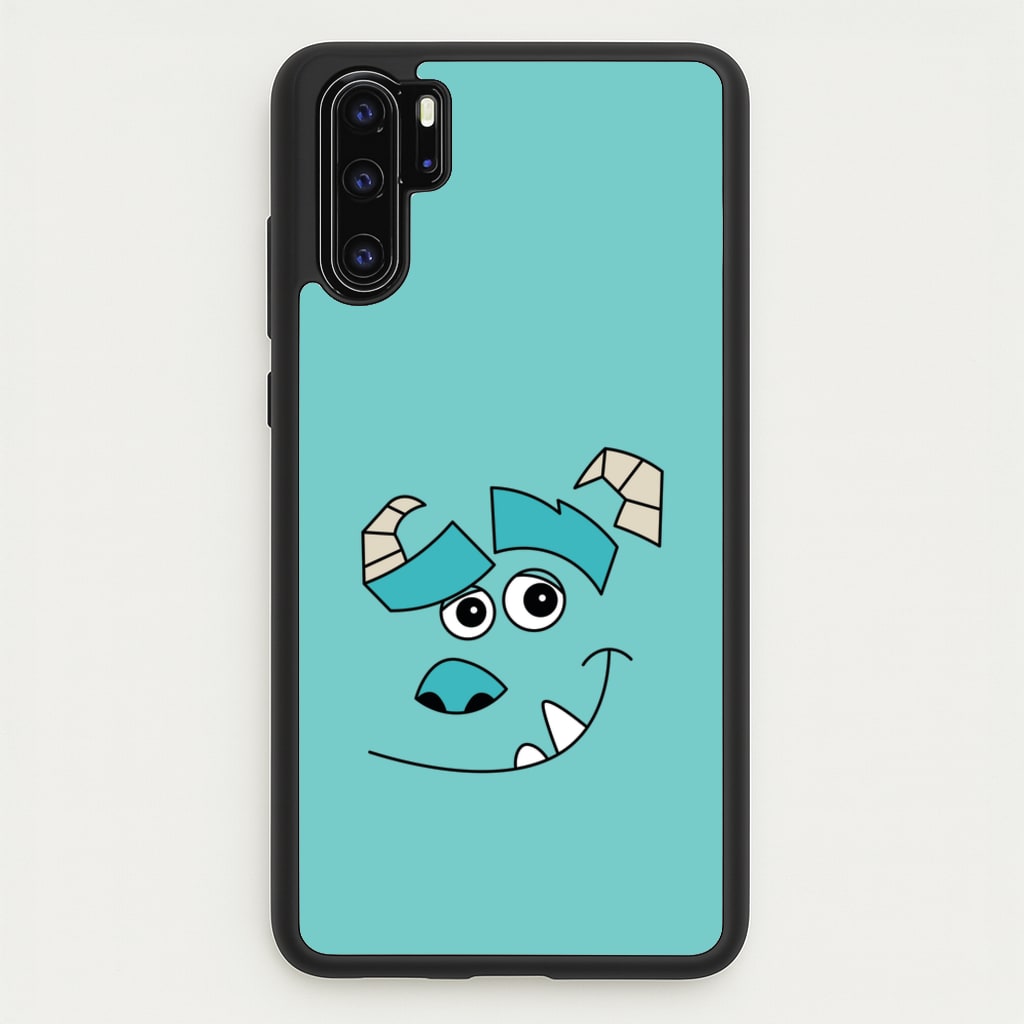 Blue Monster Face - Disney Phone Case for Huawei P30 Pro