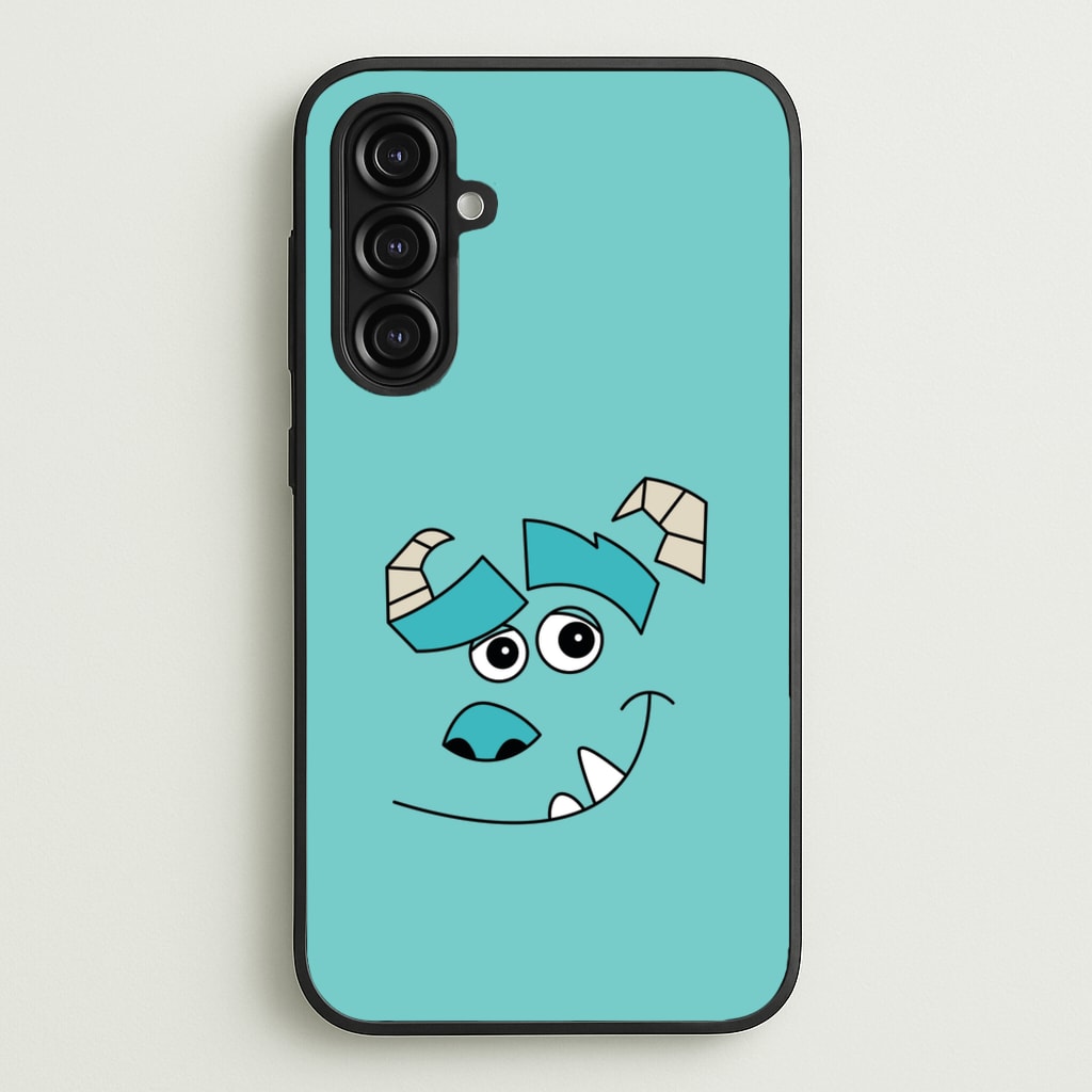 Blue Monster Face - Disney Phone Case for Galaxy A16