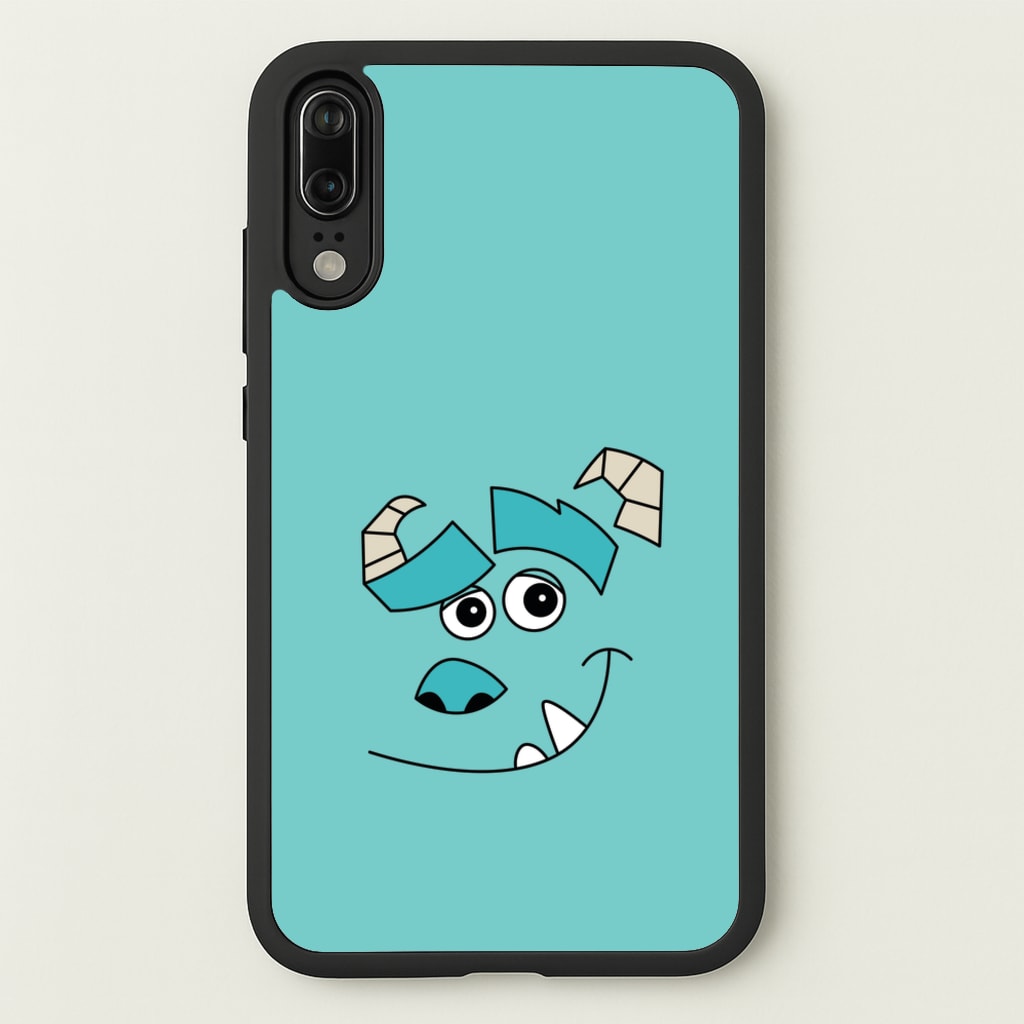 Blue Monster Face - Disney Phone Case for Huawei P20