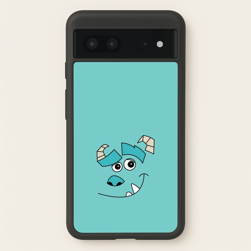Blue Monster Face - Disney Phone Case for Google Pixel 7