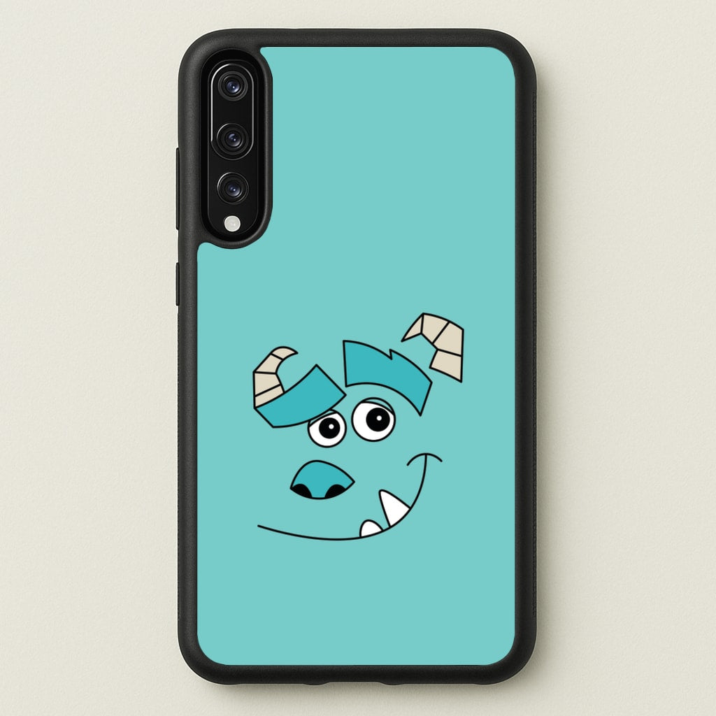 Blue Monster Face - Disney Phone Case for Huawei P20 Pro