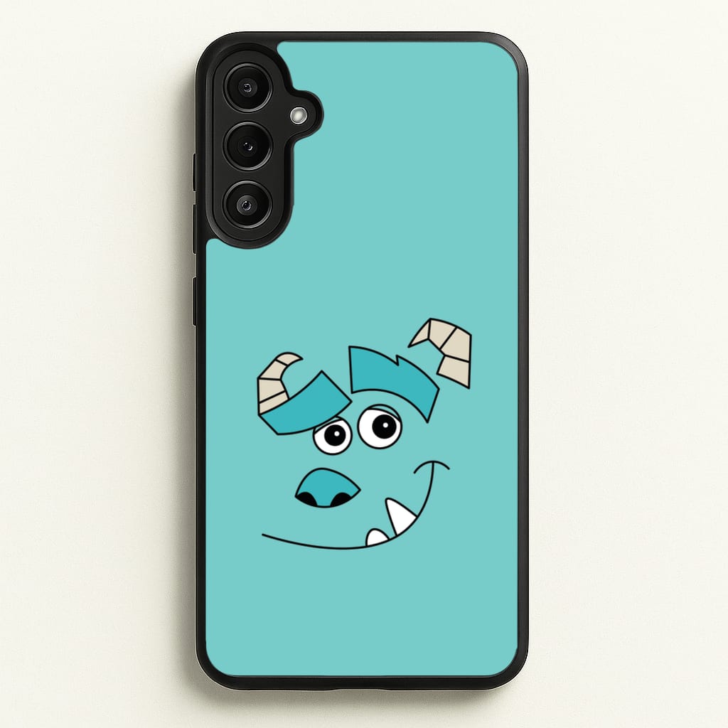 Blue Monster Face - Disney Phone Case for Galaxy A36
