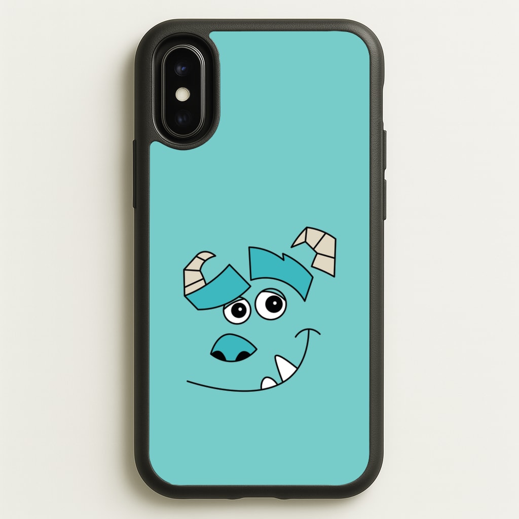 Blue Monster Face - Disney Phone Case for iPhone X / XS