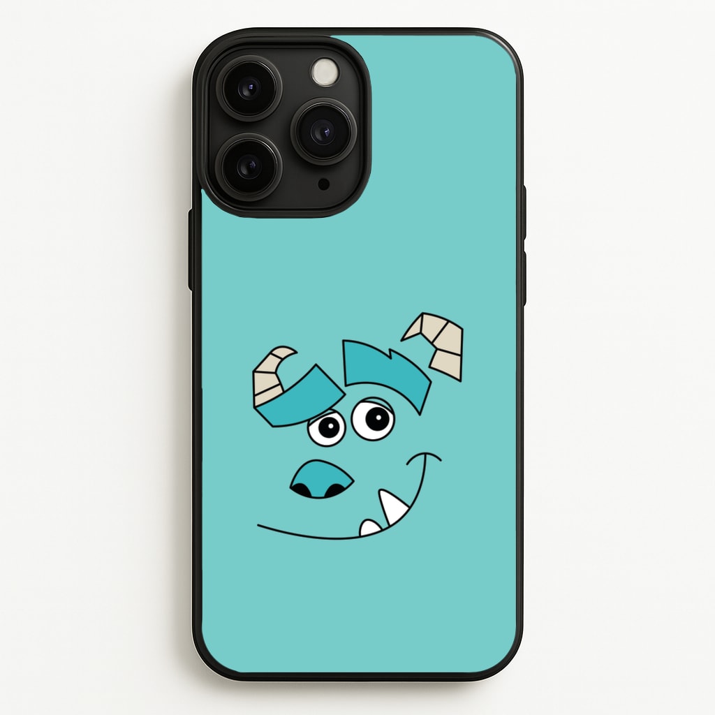 Blue Monster Face - Disney Phone Case for iPhone 11 Pro