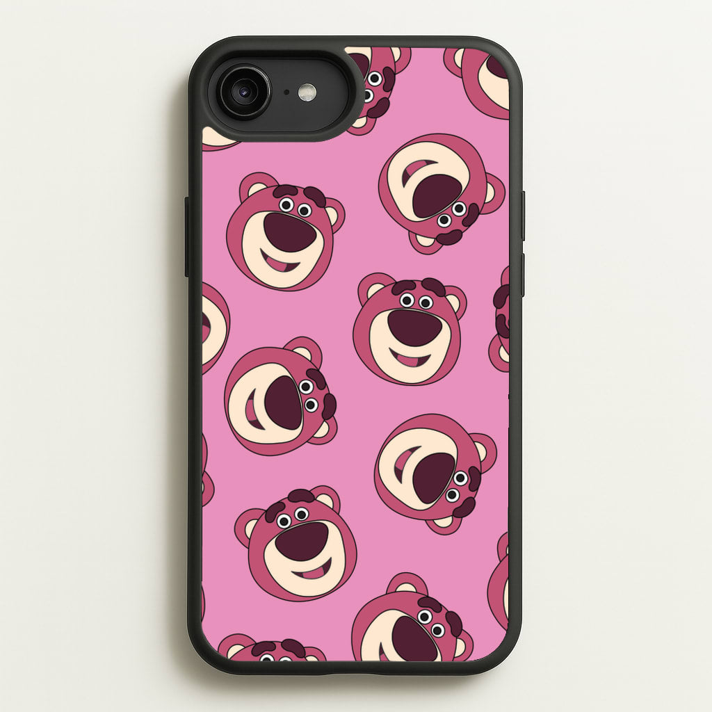 Cherry Bear Pattern - Disney Phone Case for iPhone 6 Plus / 7 Plus / 8 Plus