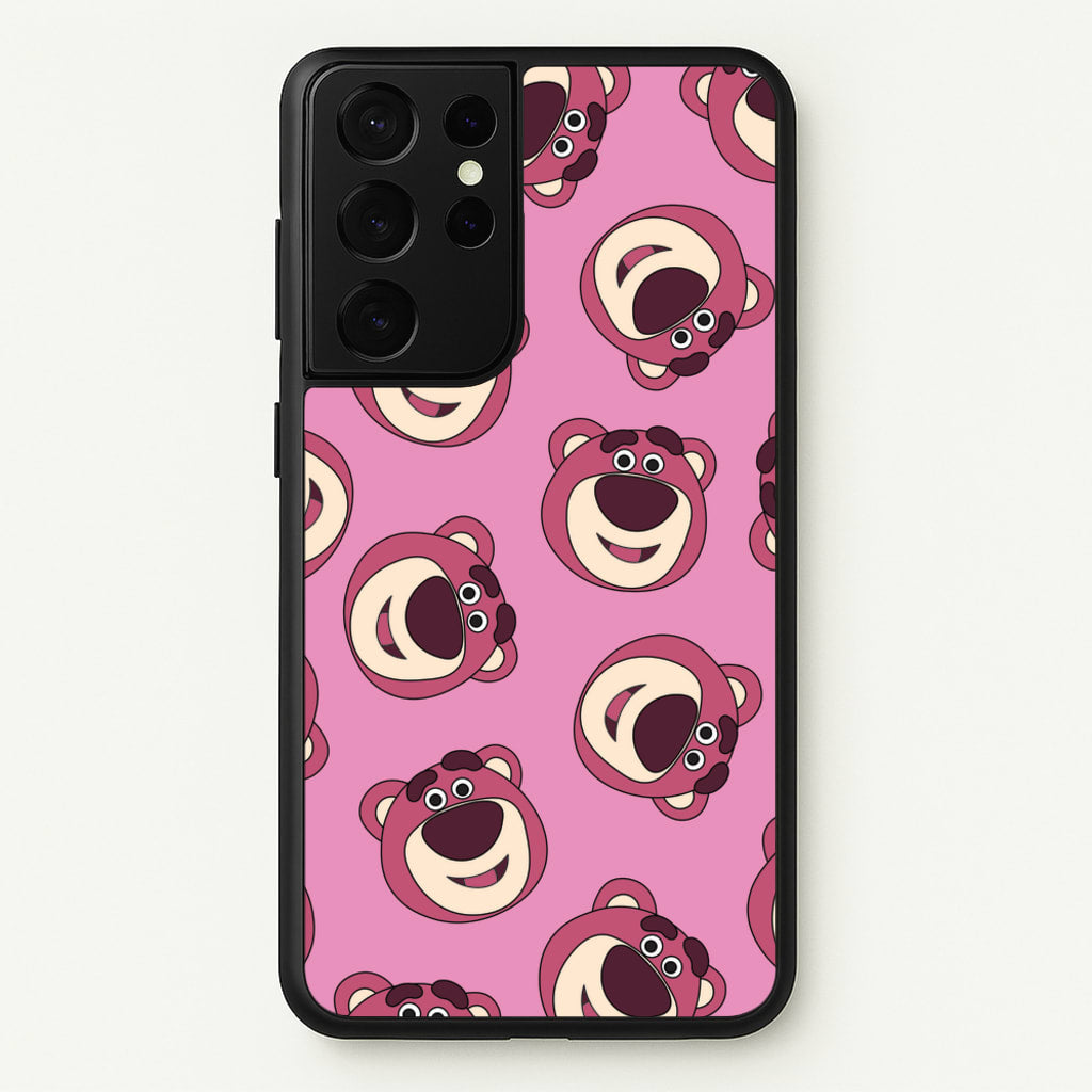 Cherry Bear Pattern - Disney Phone Case for Galaxy S21 Ultra