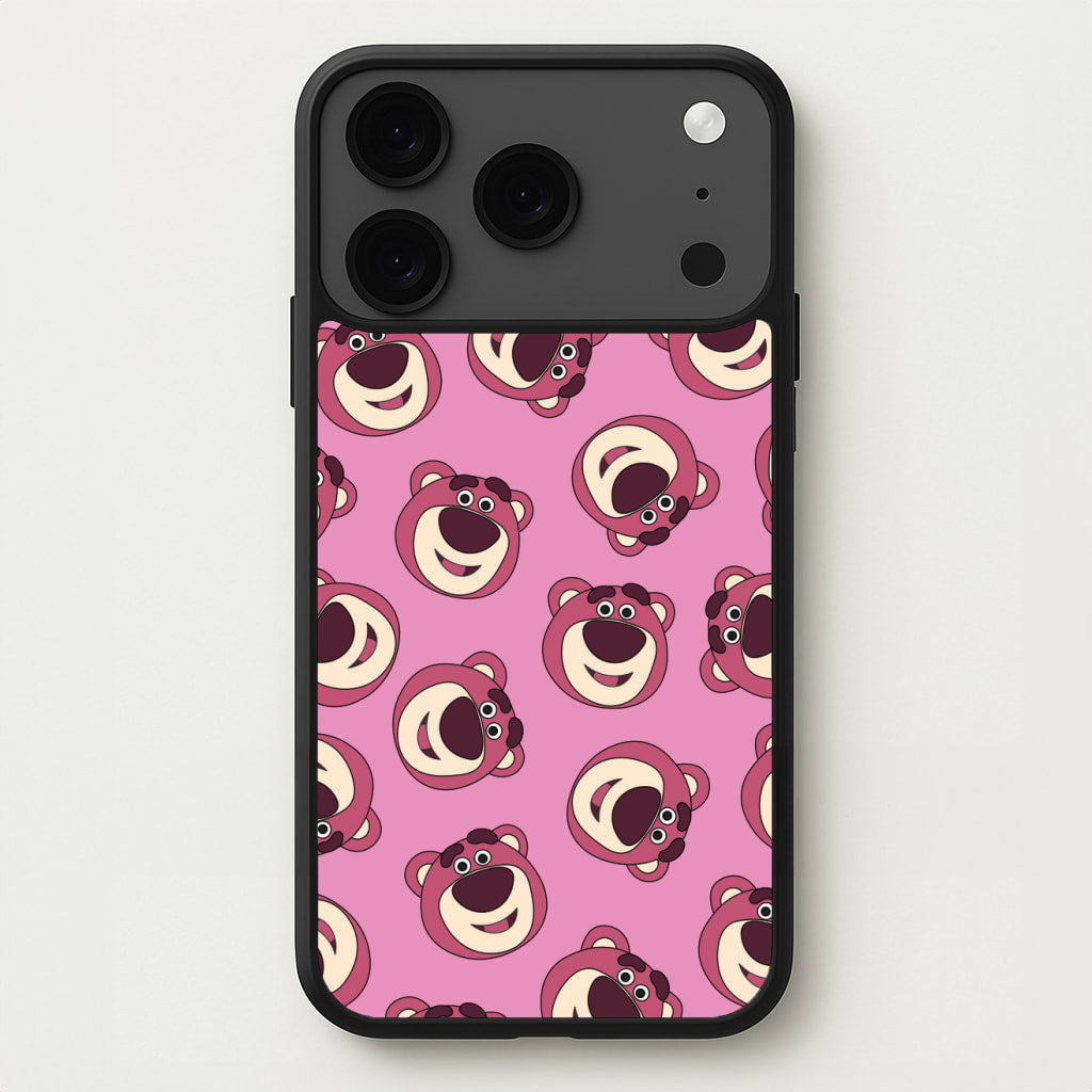 Cherry Bear Pattern Phone Case for iPhone 17 Pro