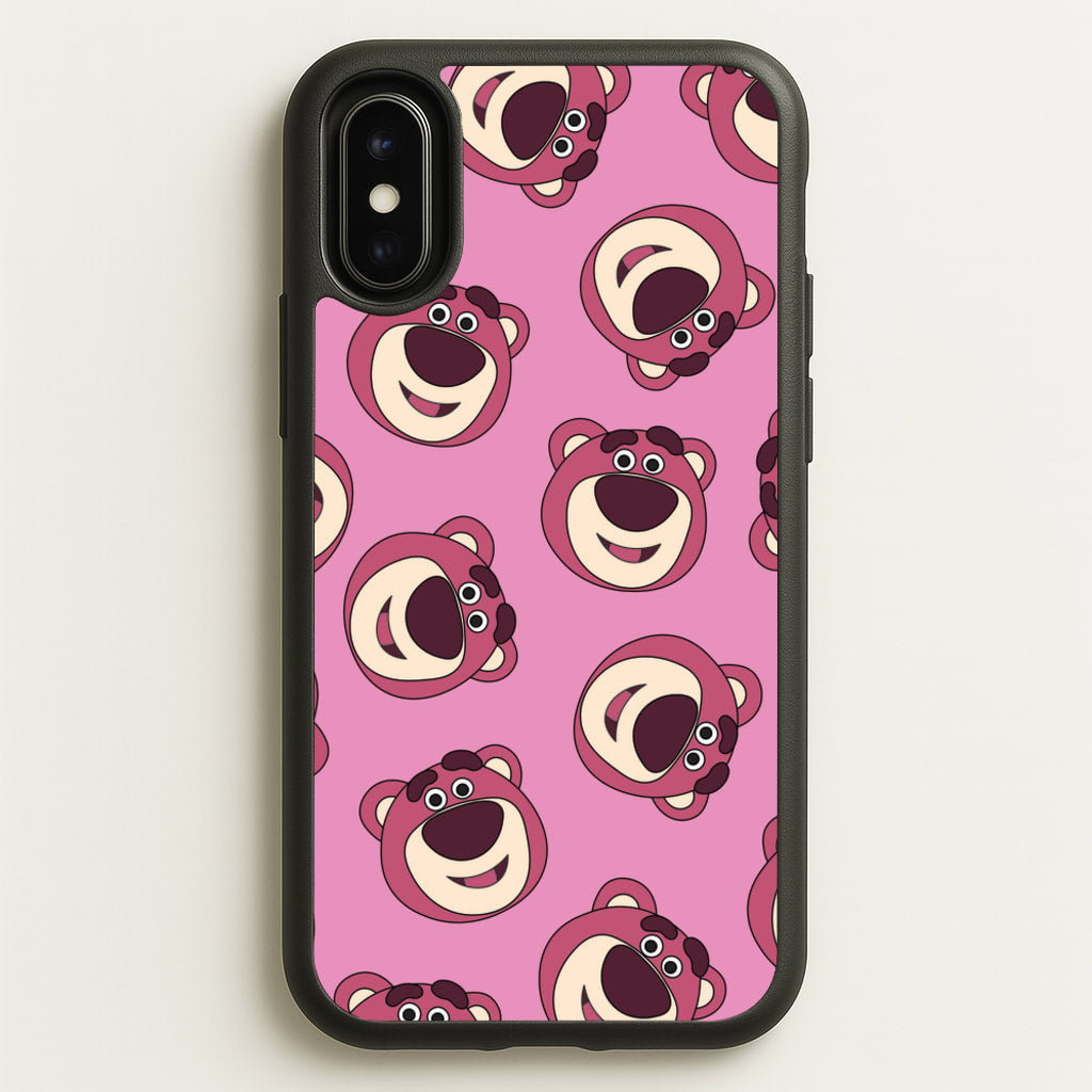 Cherry Bear Pattern - Disney Phone Case for iPhone X / XS