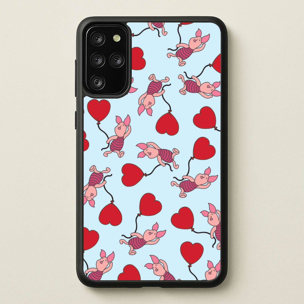 Baby Pig With Balloon Pattern - Disney Phone Case for Galaxy S20 Plus