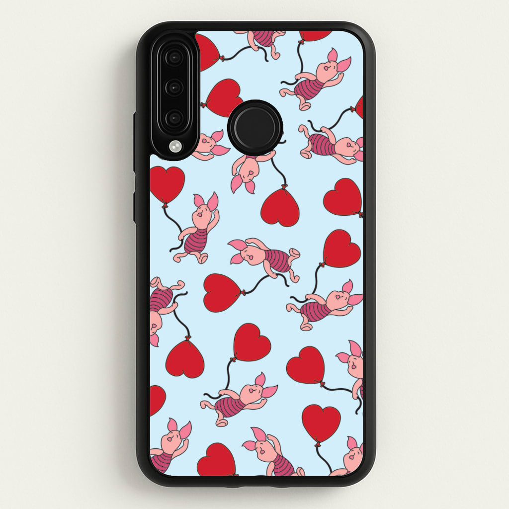 Baby Pig With Balloon Pattern - Disney Phone Case for Huawei P30 Lite
