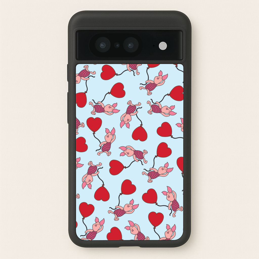 Baby Pig With Balloon Pattern - Disney Phone Case for Google Pixel 8