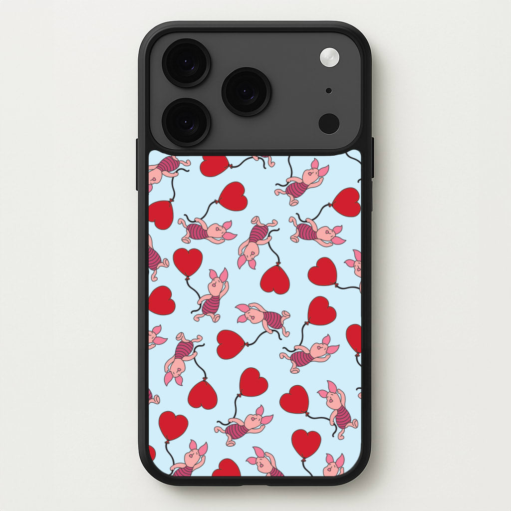 Baby Pig With Balloon Pattern Phone Case for iPhone 17 Pro Max