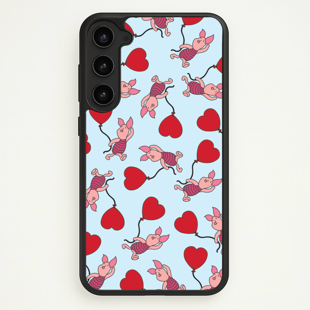Baby Pig With Balloon Pattern - Disney Phone Case for Galaxy S23 Plus