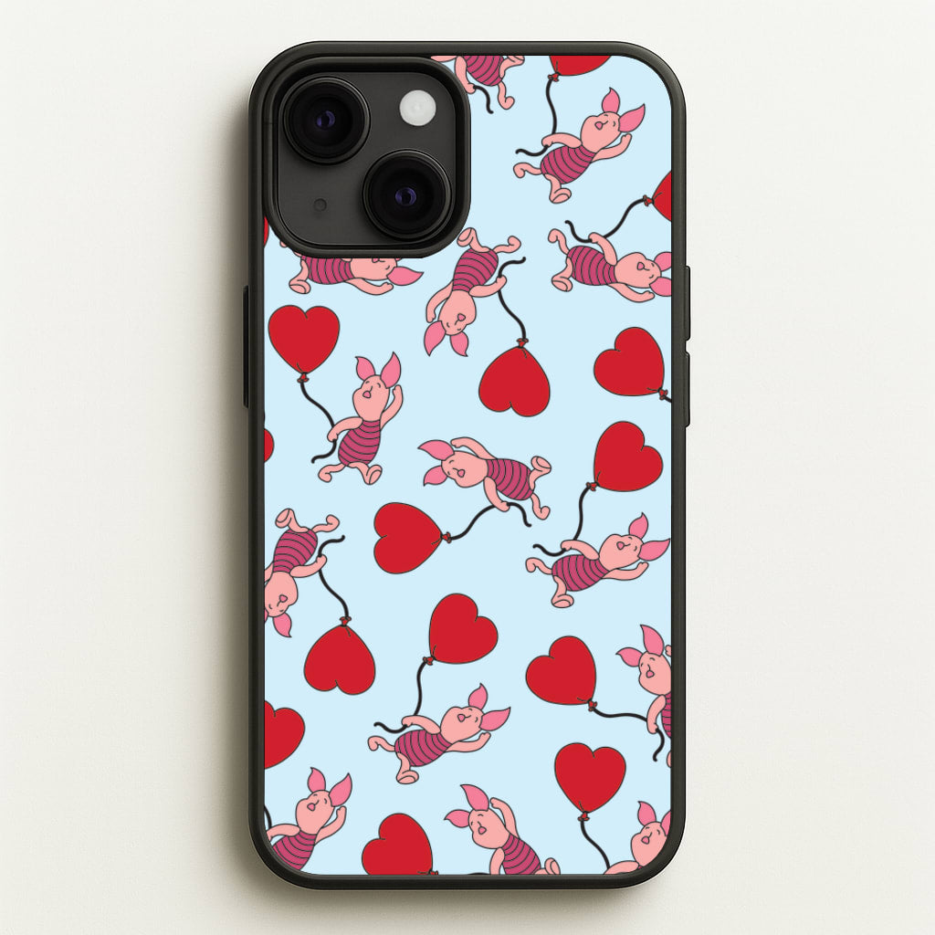 Baby Pig With Balloon Pattern - Disney Phone Case for iPhone 13