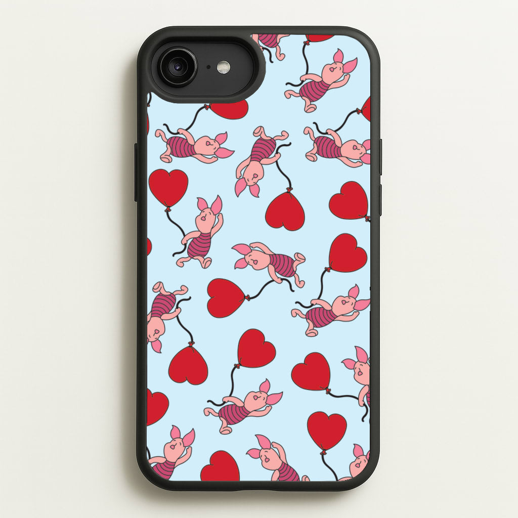 Baby Pig With Balloon Pattern - Disney Phone Case for iPhone 6 Plus / 7 Plus / 8 Plus