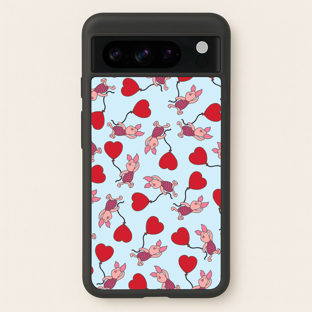 Baby Pig With Balloon Pattern - Disney Phone Case for Google Pixel 8 Pro