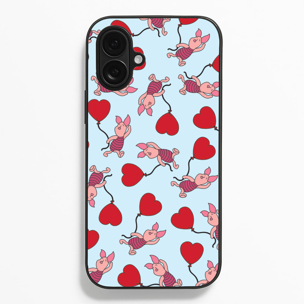 Baby Pig With Balloon Pattern - Disney Phone Case for iPhone 16 Plus