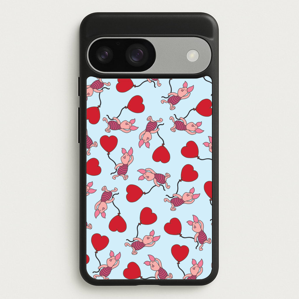 Baby Pig With Balloon Pattern - Disney Phone Case for Google Pixel 9 / 9 Pro