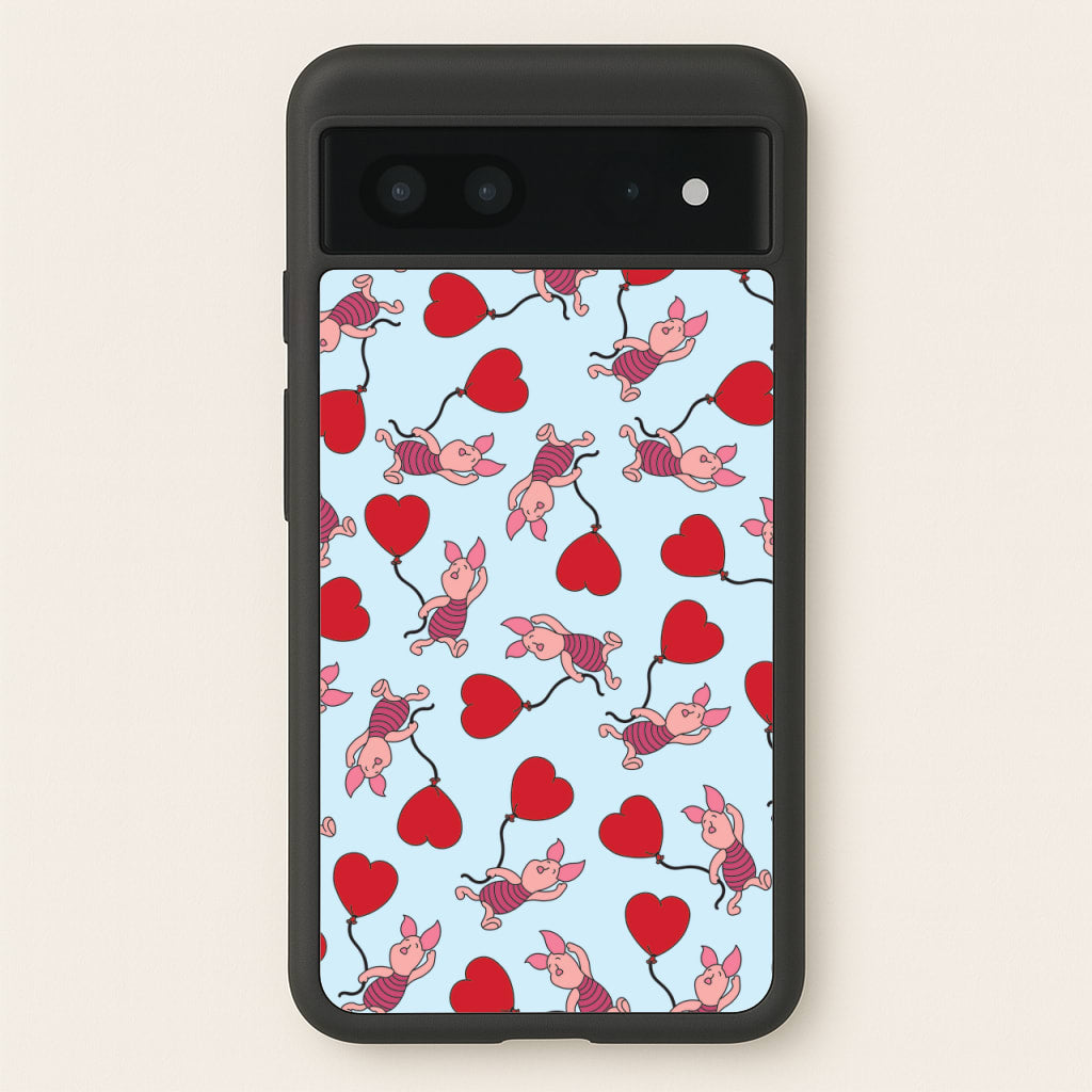 Baby Pig With Balloon Pattern - Disney Phone Case for Google Pixel 7