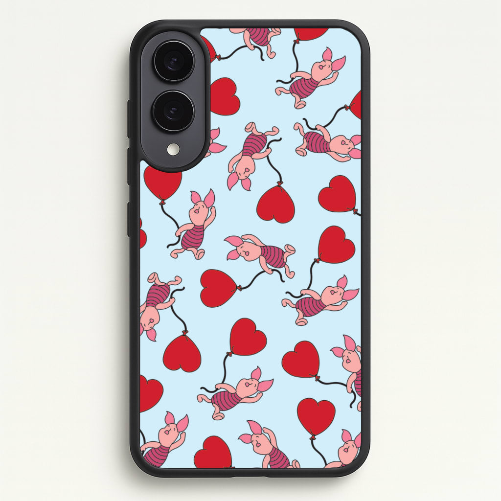 Baby Pig With Balloon Pattern - Disney Phone Case for Galaxy S25 Edge