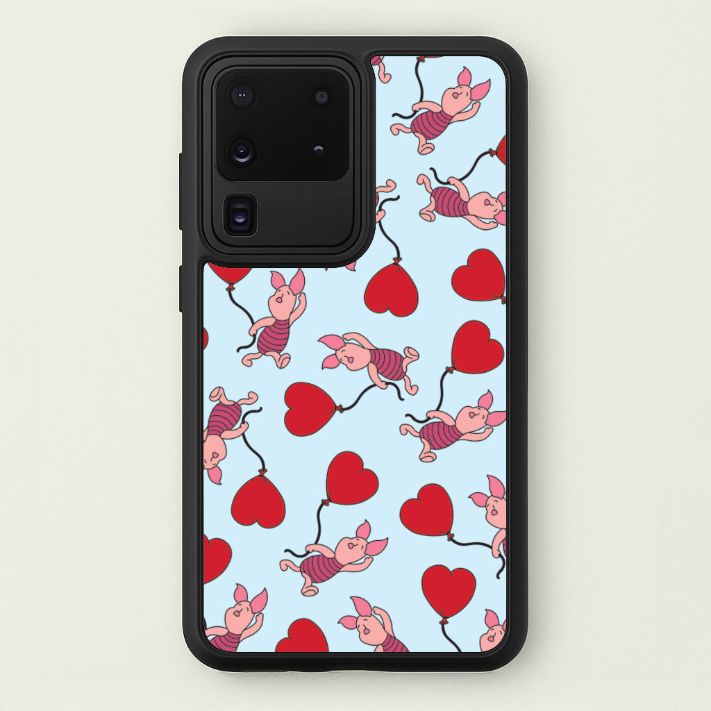 Baby Pig With Balloon Pattern - Disney Phone Case for Galaxy S20 Ultra