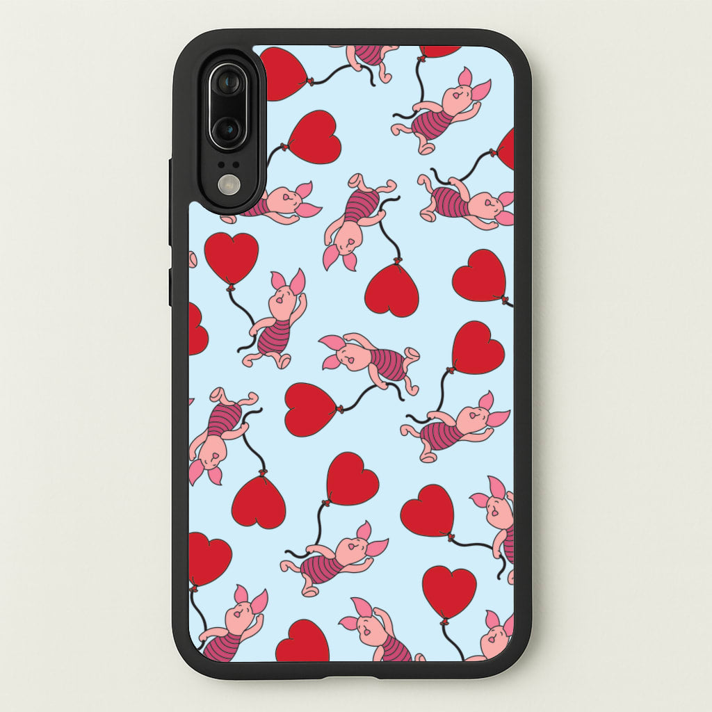 Baby Pig With Balloon Pattern - Disney Phone Case for Huawei P20