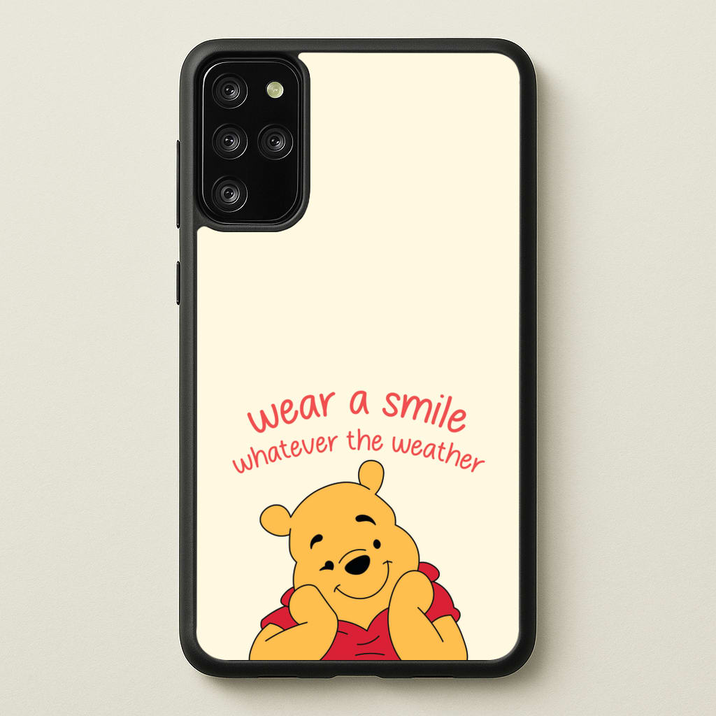 Wear A Smile Whatever The Weather - Disney Phone Case for Galaxy S20 Plus