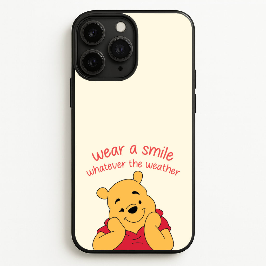 Wear A Smile Whatever The Weather - Disney Phone Case for iPhone 11 Pro Max