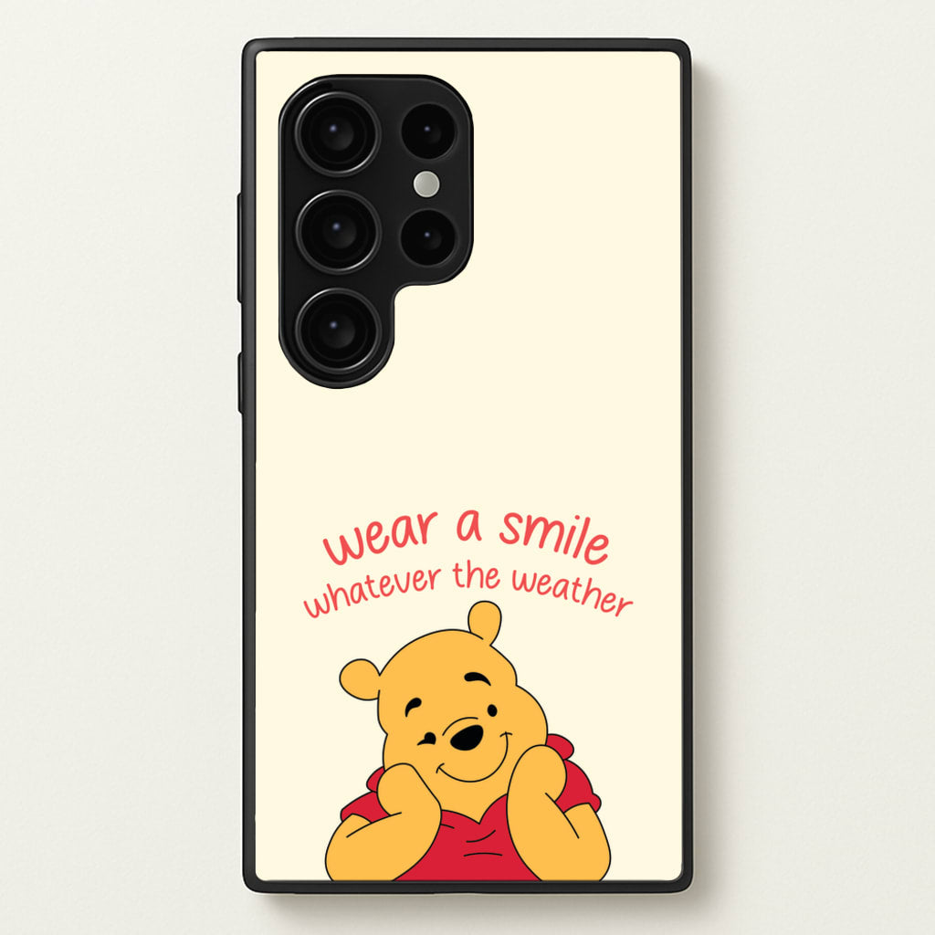 Wear A Smile Whatever The Weather - Disney Phone Case for Galaxy S24 Ultra
