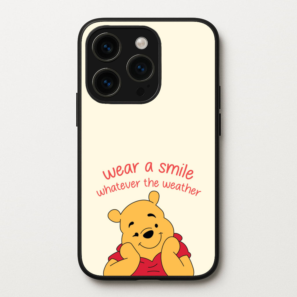 Wear A Smile Whatever The Weather - Disney Phone Case for iPhone 15 Pro Max