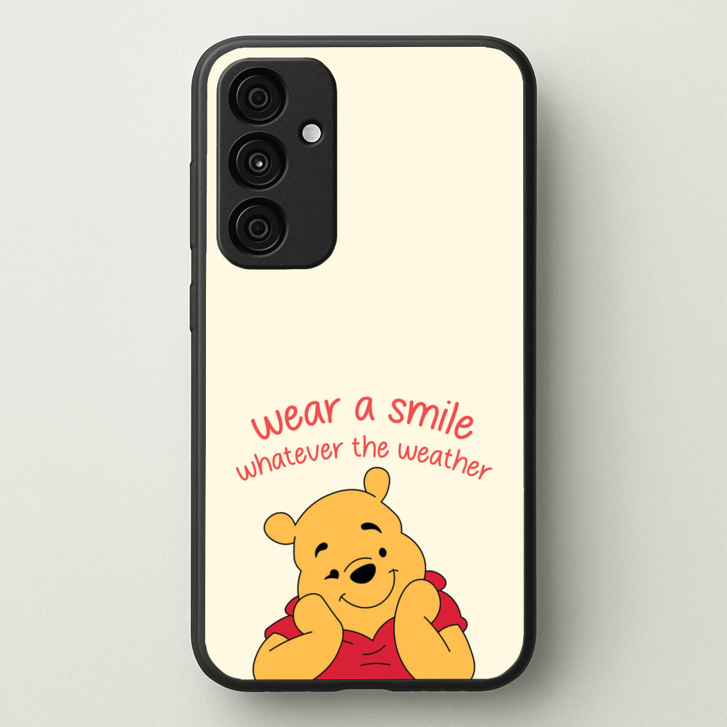 Wear A Smile Whatever The Weather - Disney Phone Case for Galaxy A15