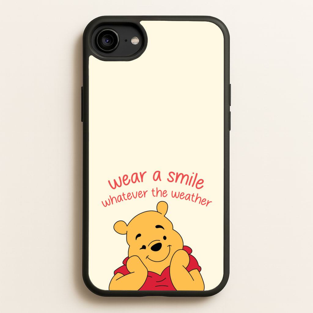 Wear A Smile Whatever The Weather - Disney Phone Case for iPhone 6 / 7 / 8 / SE