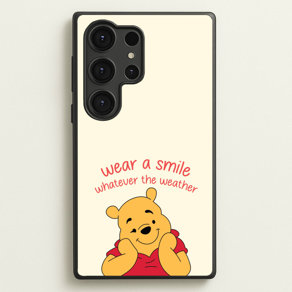 Wear A Smile Whatever The Weather - Disney Phone Case for Galaxy S25 Ultra