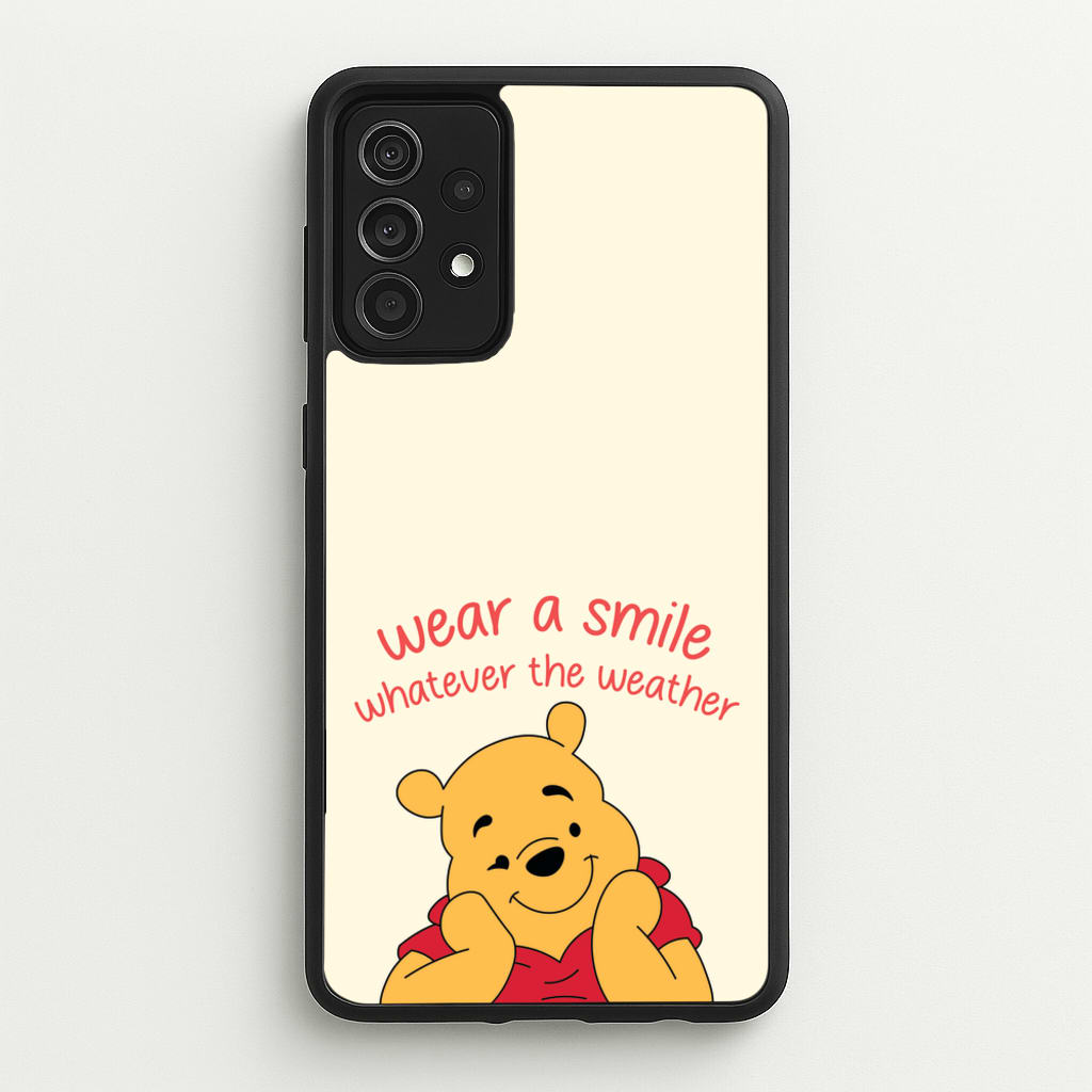 Wear A Smile Whatever The Weather - Disney Phone Case for Galaxy A52 / A52s