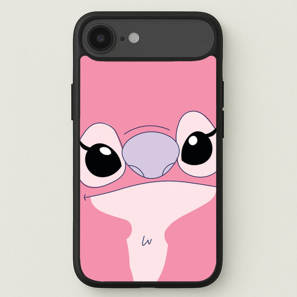 Cute Pink Alien Face Phone Case for iPhone 17 Air