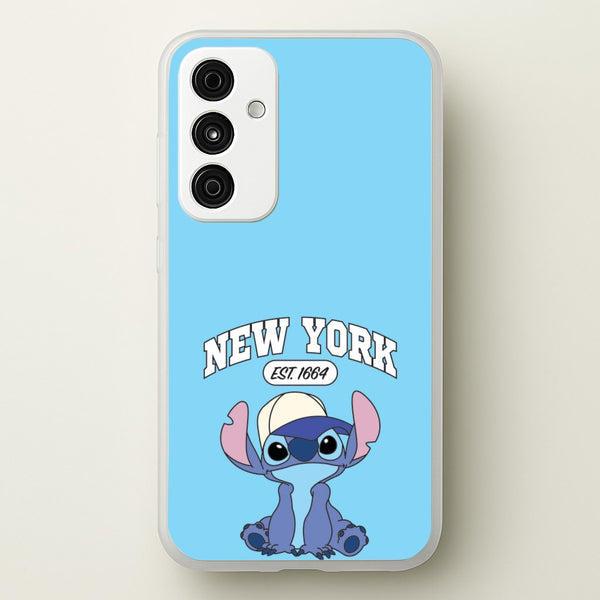 New York Blue Alien - Stitch Phone Case for Galaxy A15