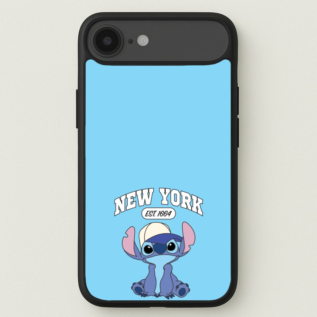 New York Blue Alien Phone Case for iPhone 17 Air