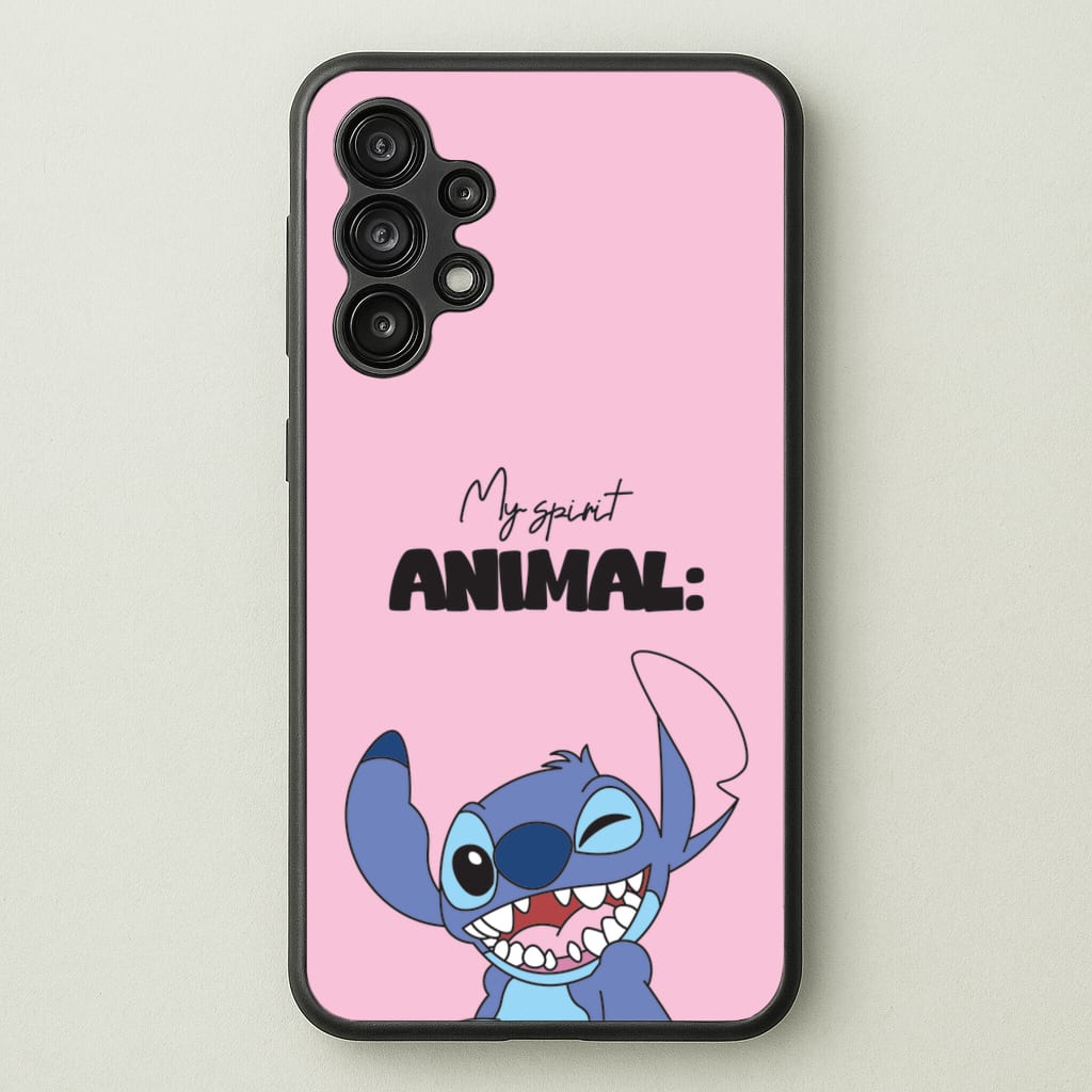 My Sprit Animal Blue Alien - Stitch Phone Case for Galaxy A13