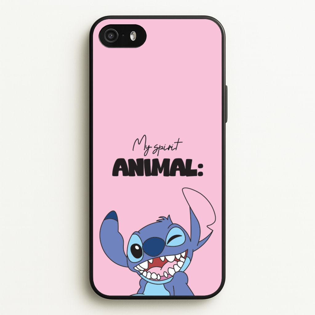 My Sprit Animal Blue Alien - Stitch Phone Case for iPhone 5 / 5s / SE 2016