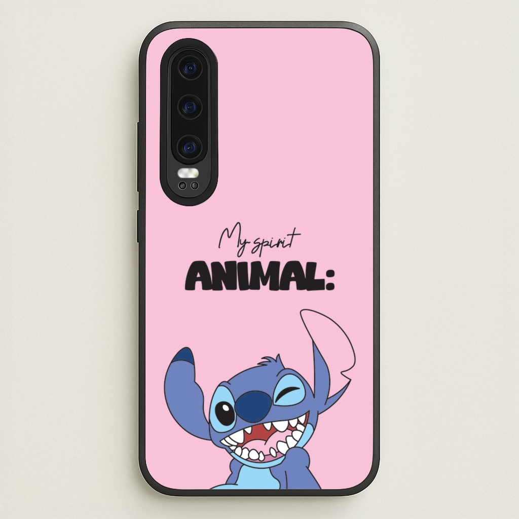 My Sprit Animal Blue Alien - Stitch Phone Case for Huawei P30