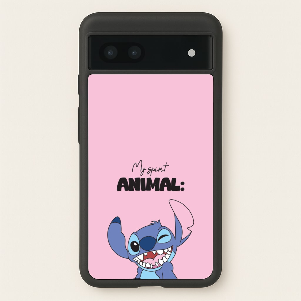 My Sprit Animal Blue Alien - Stitch Phone Case for Google Pixel 6a