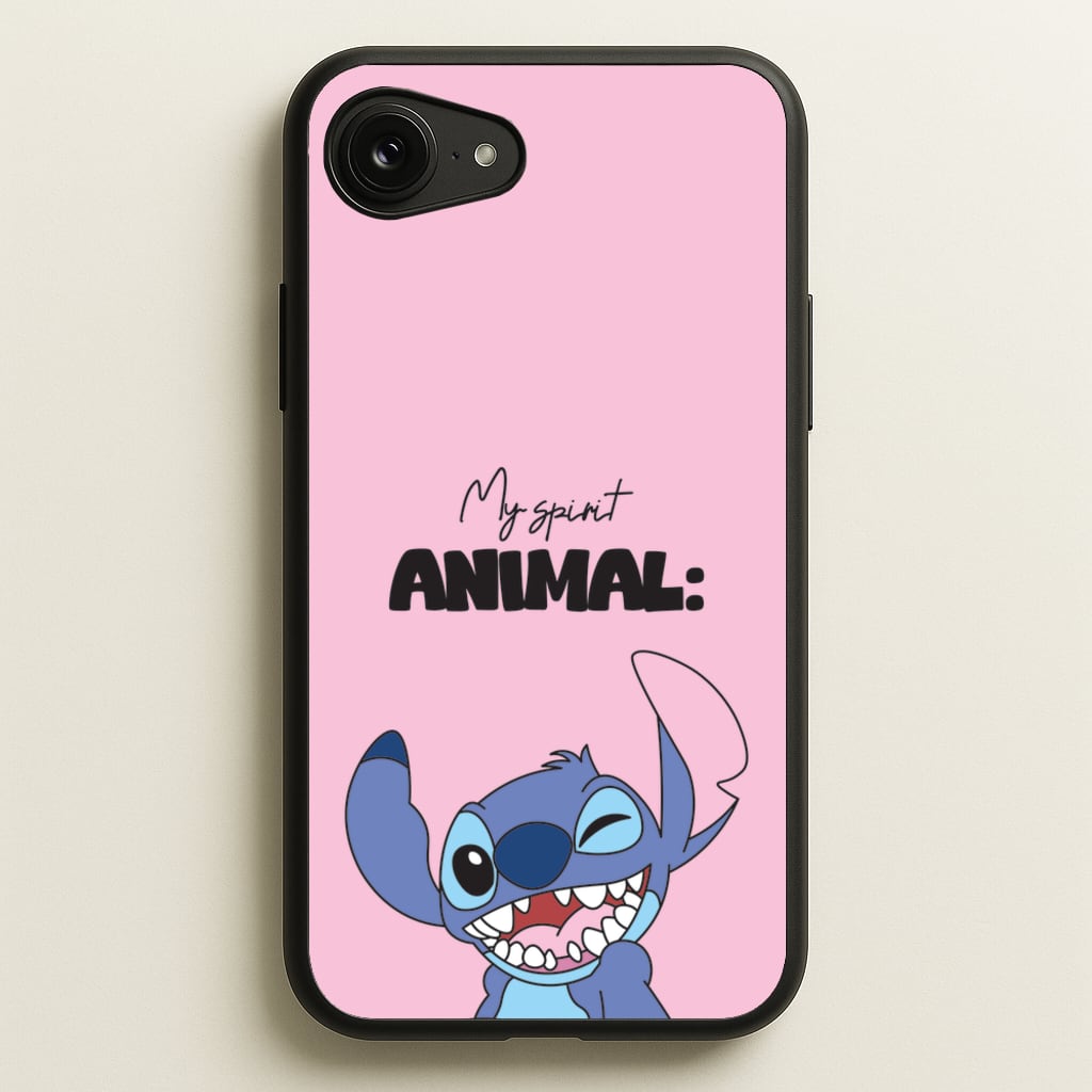 My Sprit Animal Blue Alien - Stitch Phone Case for iPhone 16e