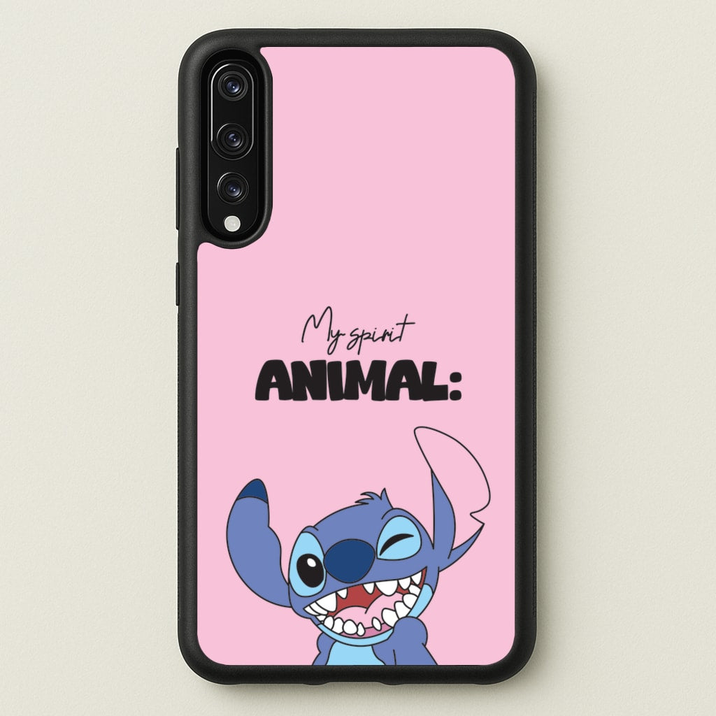 My Sprit Animal Blue Alien - Stitch Phone Case for Huawei P20 Pro
